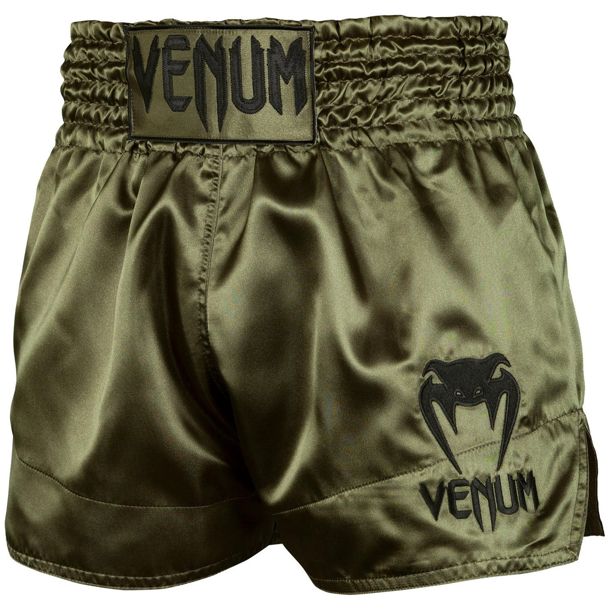 Venum Muay Thai Classic Khaki/Black Thai Boxing Shorts