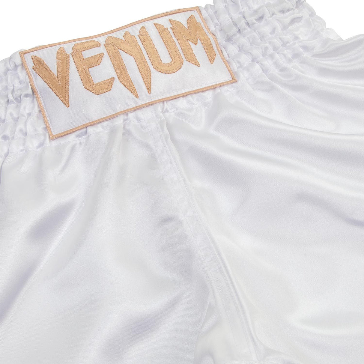 Venum Muay Thai Classic White/Gold Thai Boxing Shorts