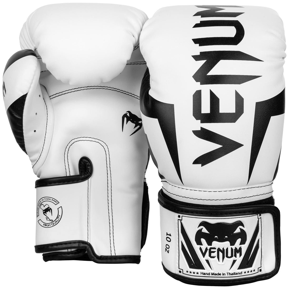 Venum Elite White/Black Gloves