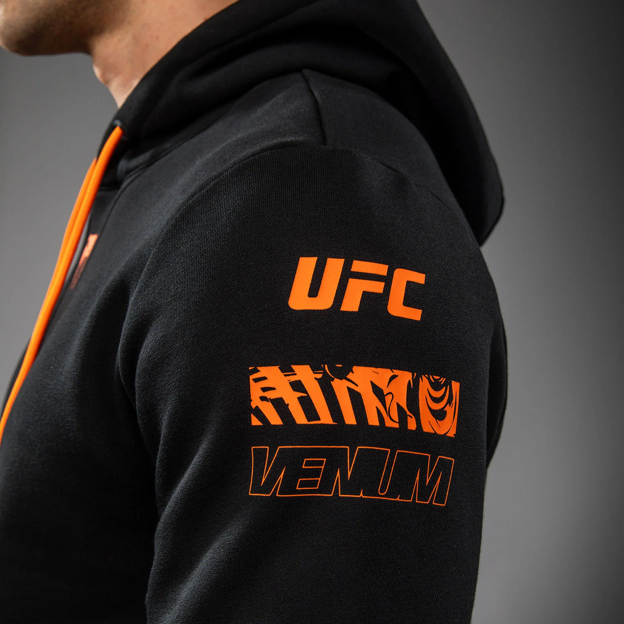 UFC Zenith by Venum Authentic Fight Week Black hoodie