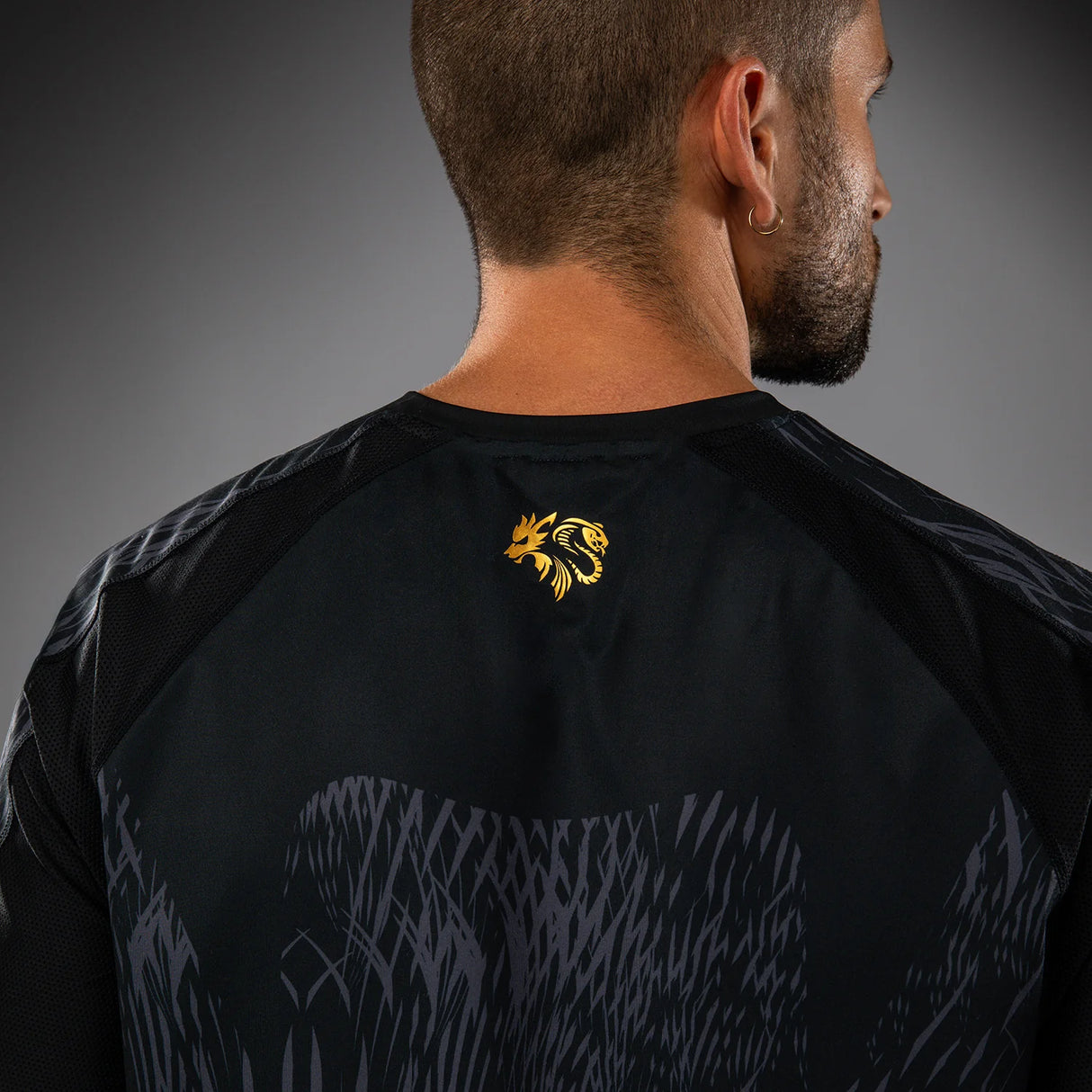 Venum x Chimaev Dry Tech Black/Grey majica