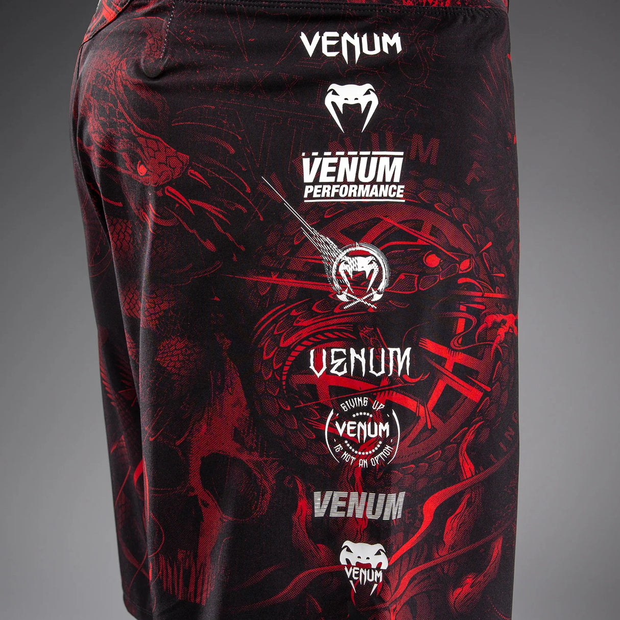 Venum 20th Anniversary Black/Red MMA hlačke