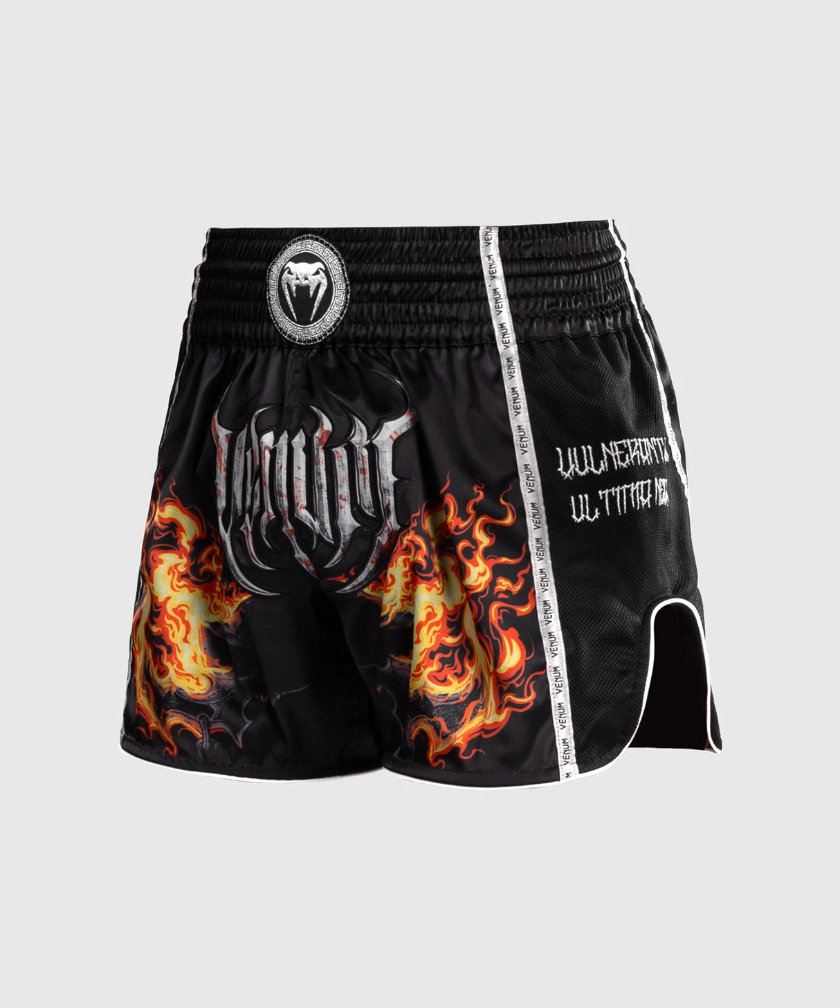 Venum Gladiator 5.0 Black/Neon Orange Hlačke Za Tajski Boks