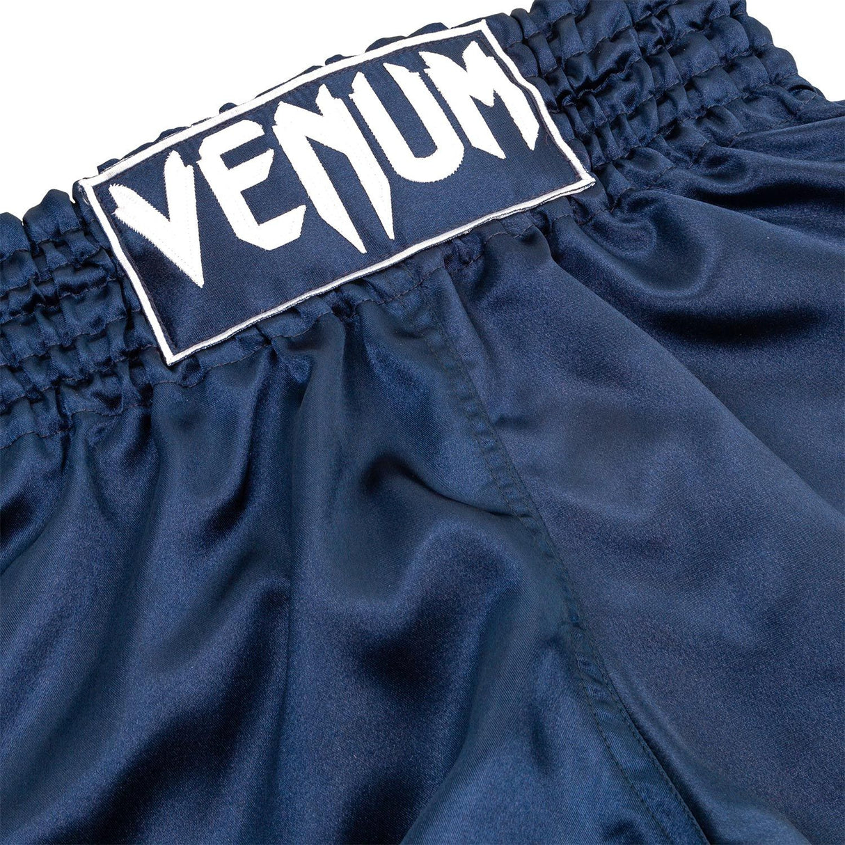 Venum Muay Thai Classic Navy Blue/White Thai Boxing Shorts