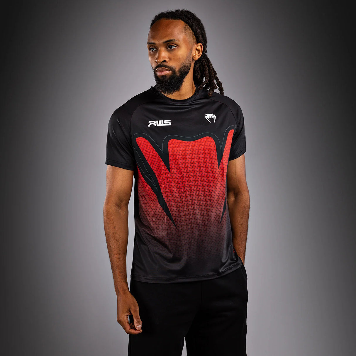 Venum x RWS 2.0 Dry Tech Black/Red Shirt