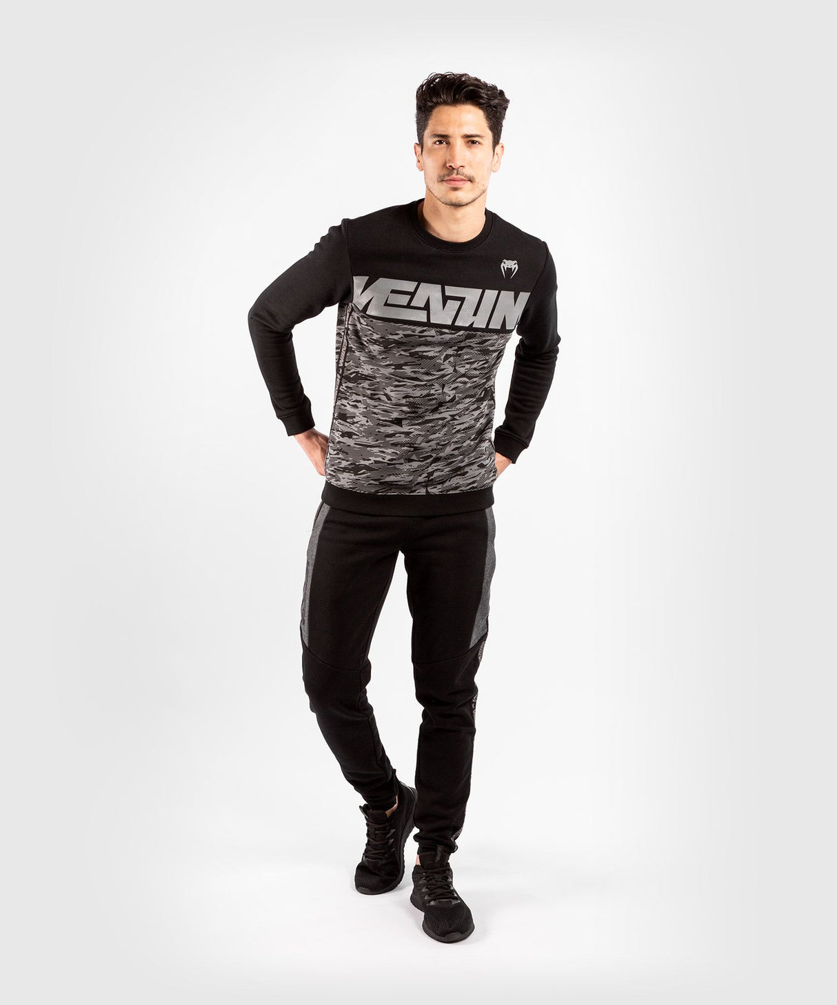 Venum Connect Black/Dark Camo Sweatshirt