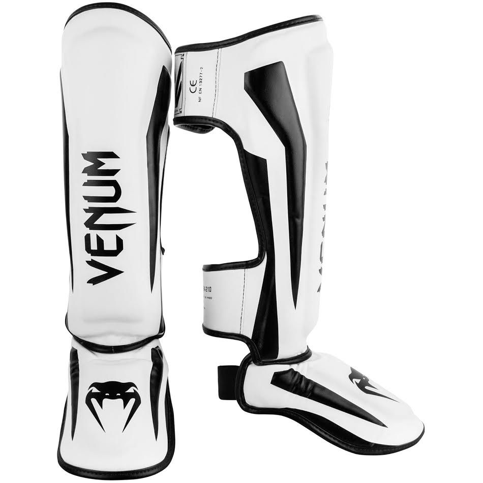 Venum Elite White/Black štitniki za potkoljenicu in stopalo