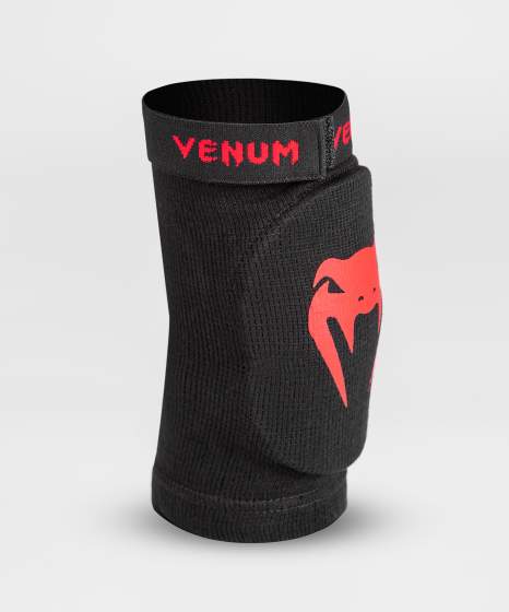 Venum Kontact Black/Red Elbow Pads