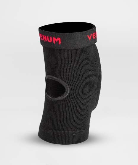 Venum Kontact Black/Red Elbow Pads