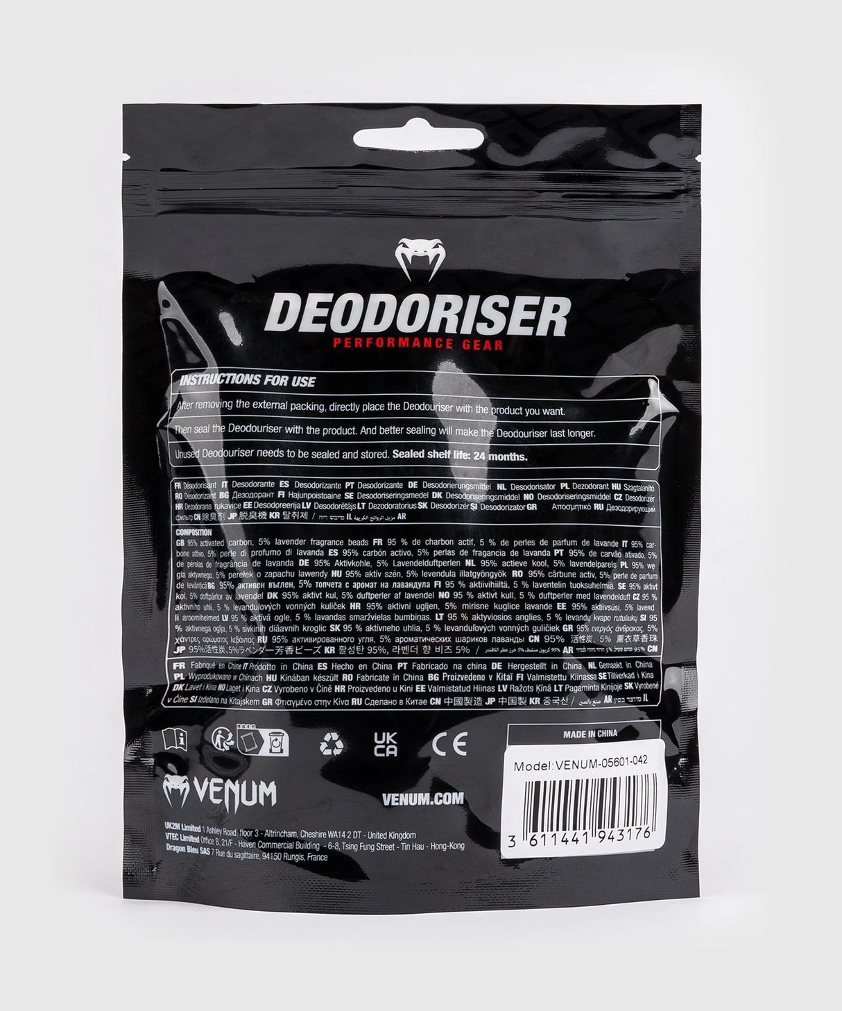 Venum Kontact Lavender vrečke proti neprijetnim vonjavam