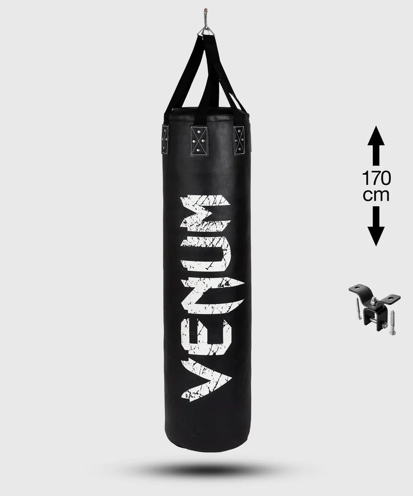 Venum Challenger Heavy Black/White 170 cm Vreča + Držač