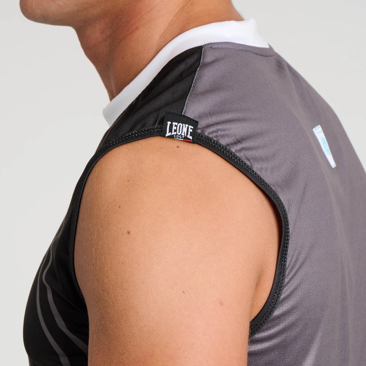 Leone 1947 AB995 WAKO Black Sleeveless T-shirt
