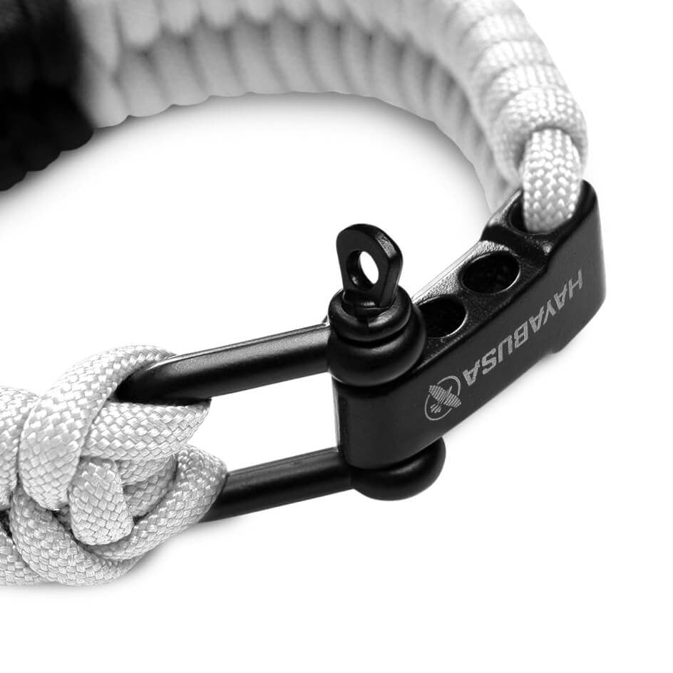 Hayabusa Jiu Jitsu White Bracelet