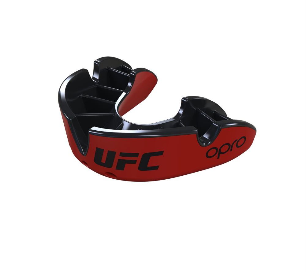 OPRO UFC Silver Level Red/black ščitnik za zobe