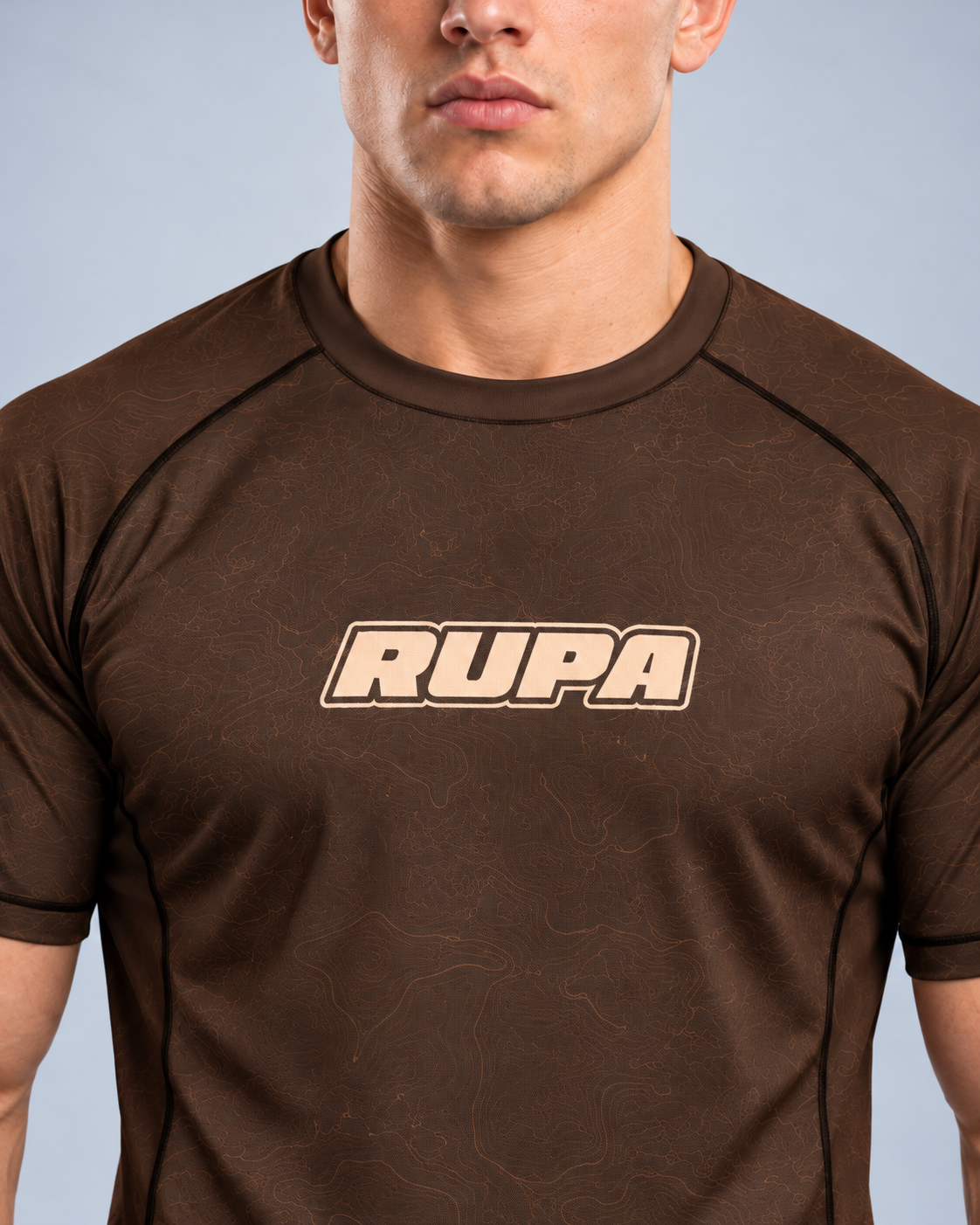 RUPA I UNDRG I BROWN I Dry Tech T-Shirt