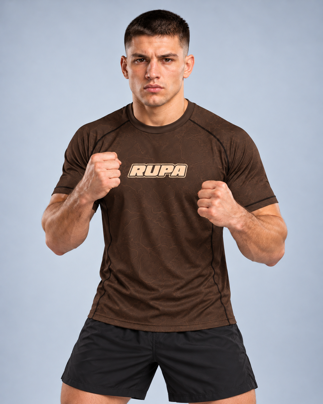 RUPA I UNDRG I BROWN I Dry Tech T-Shirt
