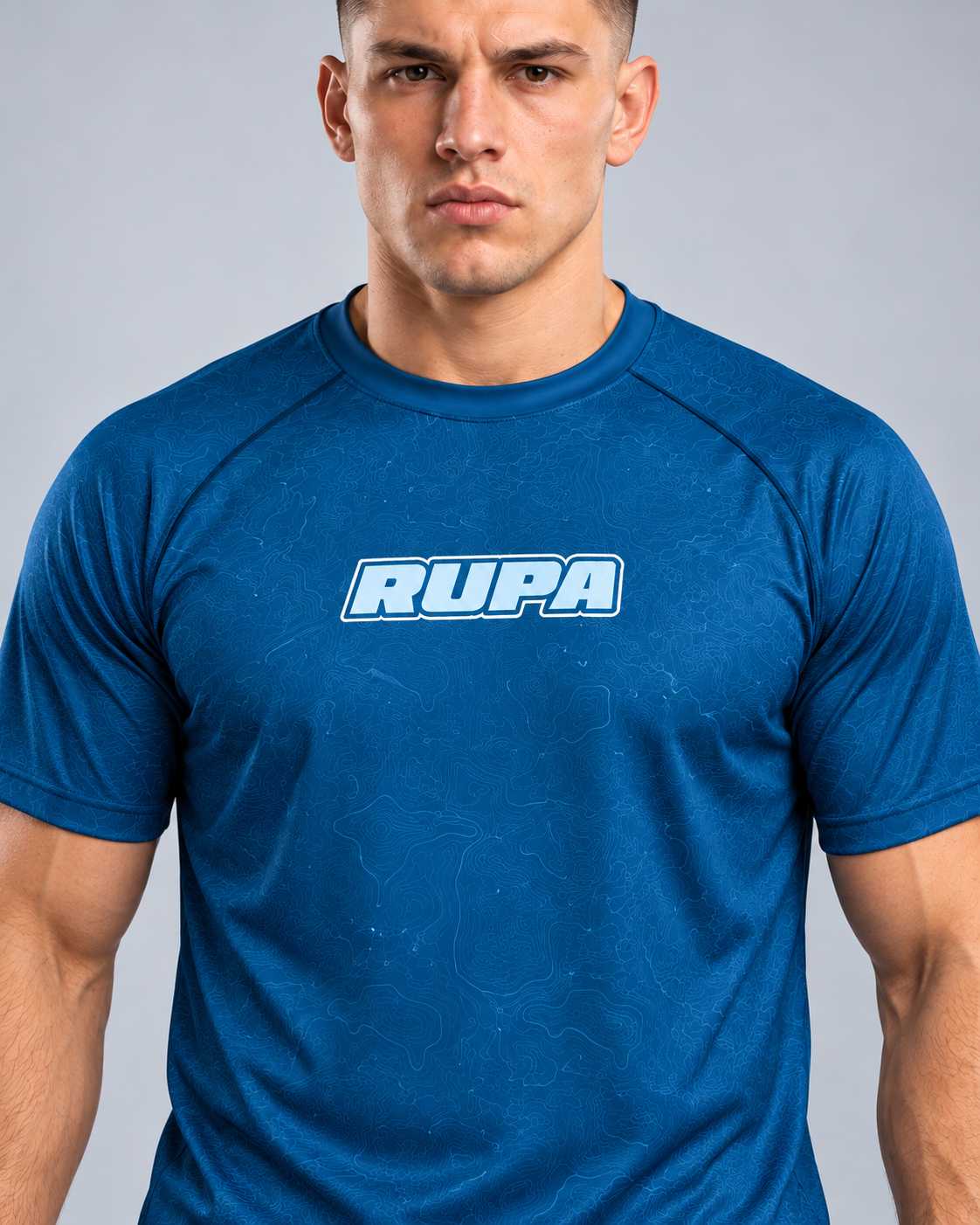 RUPA I UNDRG I BLUE I Dry Tech T-Shirt