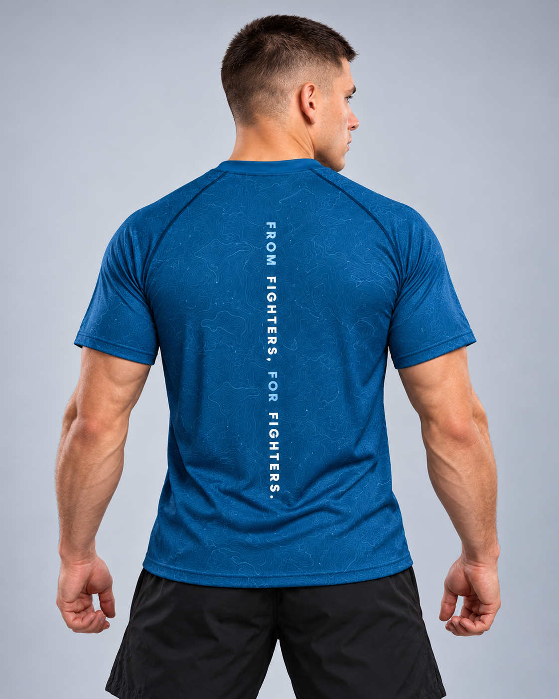 RUPA I UNDRG I BLUE I Dry Tech T-Shirt