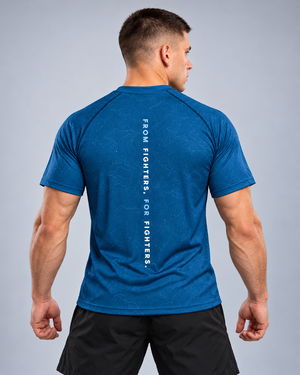 RUPA I UNDRG I BLUE I Dry Tech T-Shirt