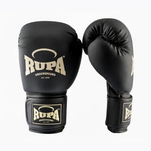 RUPA Jaro I Jet Black / Beige I boxing gloves