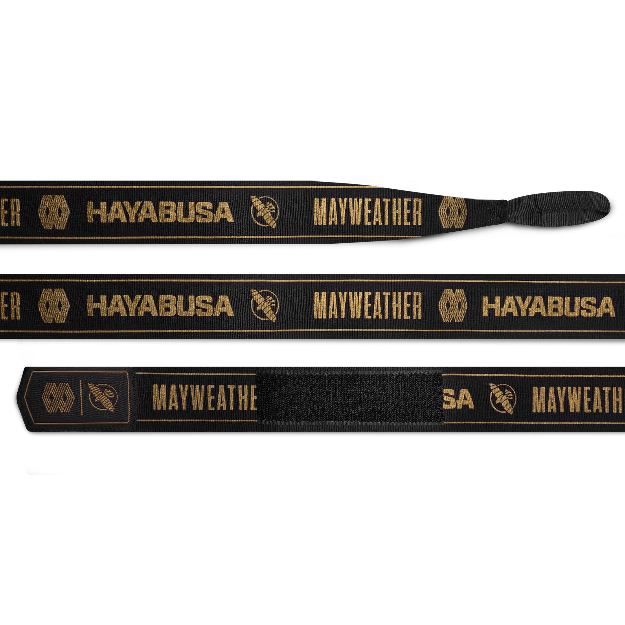 Hayabusa Mayweather 180" Stretch Black Bandaže