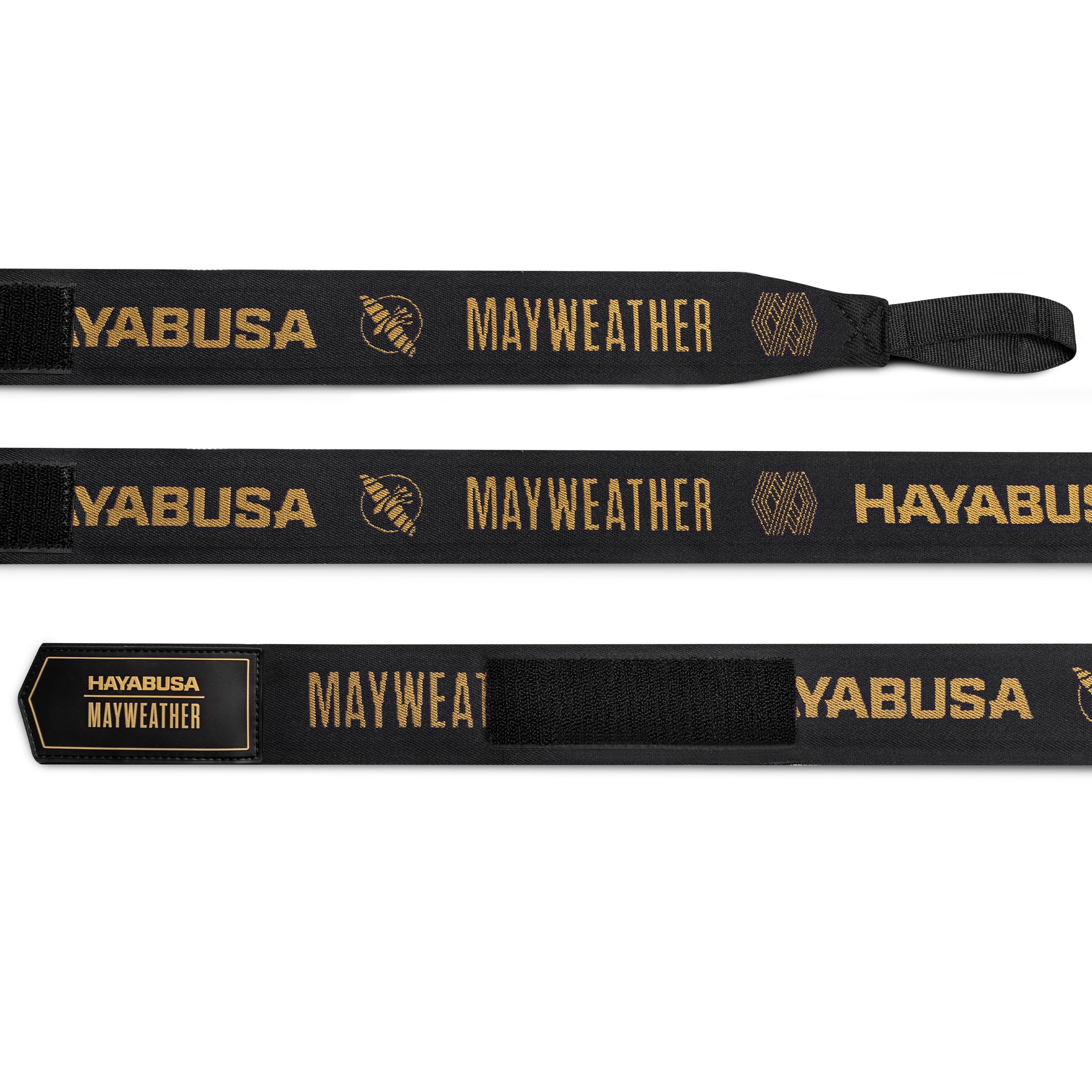 Hayabusa Mayweather 180" Deluxe Black Bandaže