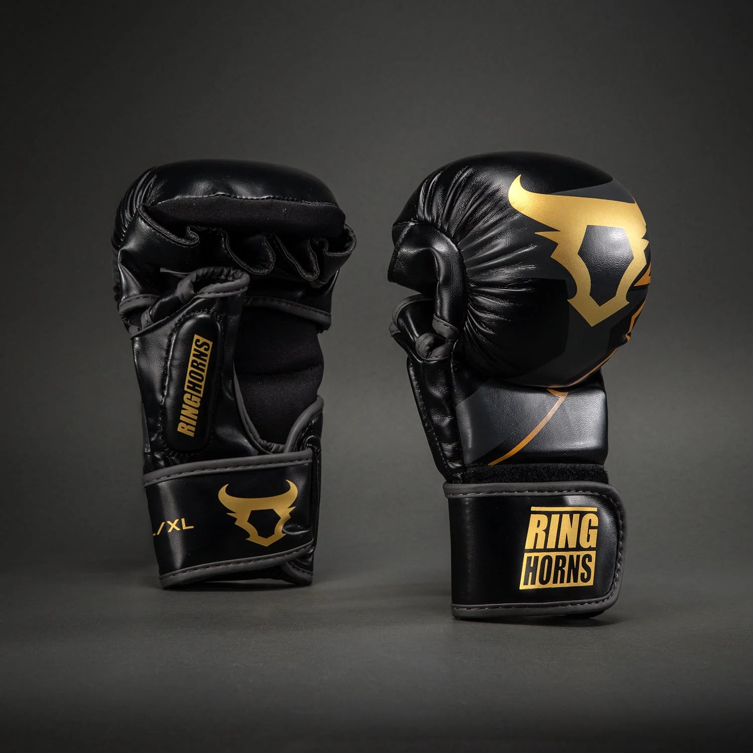 Ringhorns Charger Black/Gold rokavice za sparing