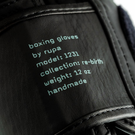 RUPA 1231 I Jet Black / Granite Mint I rokavice za boks