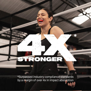 SAFEJAWZ Red Ščitnik Za Zobe Za Tiste Z Zobnim Aparatom