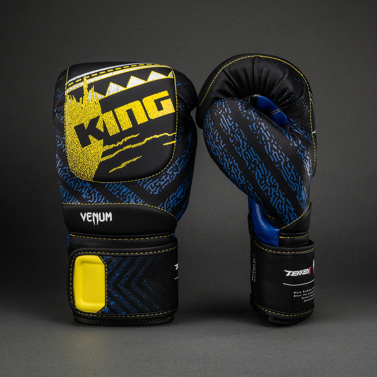 Venum x TEKKEN 8 - King - Black/Yellow rokavice za boks