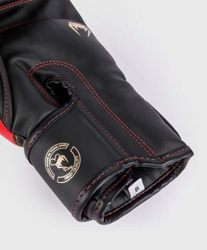 Venum Elite Black/Gold/Red rukavice za boks