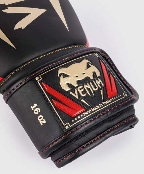 Venum Elite Black/Gold/Red rukavice za boks