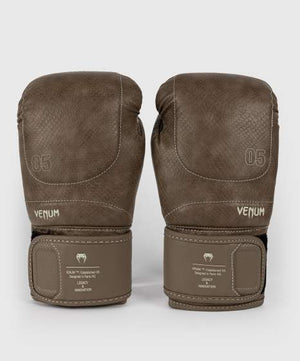 Venum Impact Evo Scales Boxing Gloves - Brown