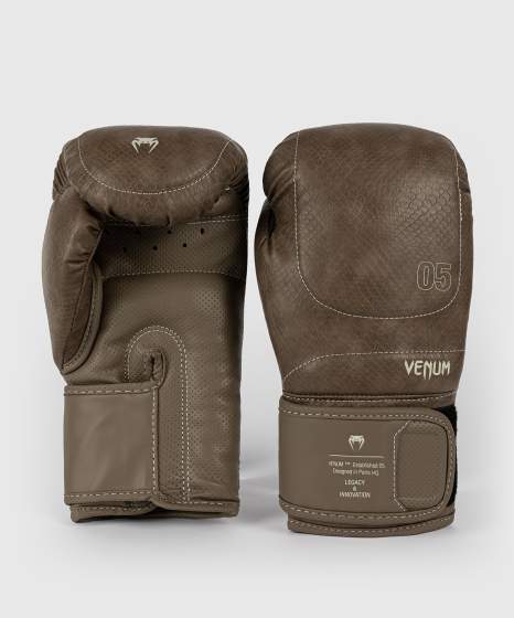 Venum Impact Evo Scales Boxing Gloves - Brown