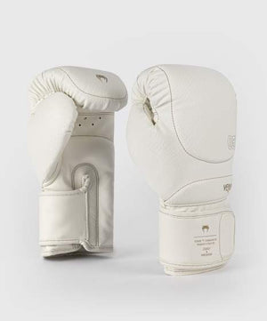Venum Impact Evo Scales Boxing Gloves - Ivory
