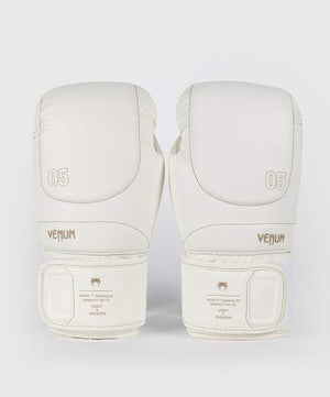 Venum Impact Evo Scales Boxing Gloves - Ivory