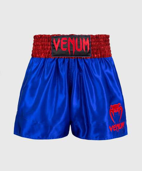 Venum Muay Thai Classic Navy Blue/Red Thai Boxing Shorts