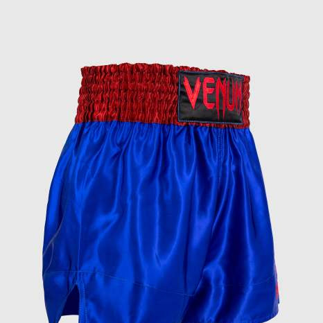 Venum Muay Thai Classic Navy Blue/Red Thai Boxing Shorts