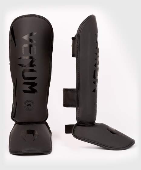 Kid's Venum Challenger Standup Black/Black Shinguards