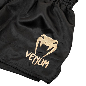 Venum Muay Thai Classic Black/Gold hlačke za tajski boks