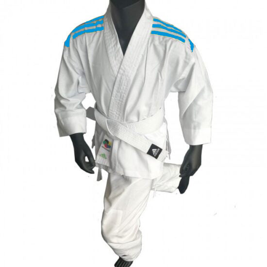 Otroški Adidas K200 Evolution White/Blue Otroški Kimono