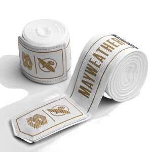 Hayabusa Mayweather 180" Stretch White Bandaže