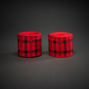 Venum Tartan Fury Red bandaže