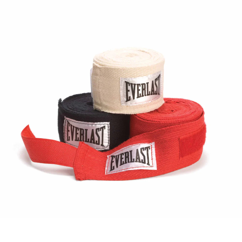 Everlast Core Black/White/Red Pack x 3 bandaže