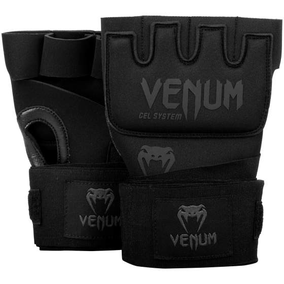 Venum Kontact Gel Black/Black Handwraps