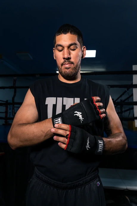 Title Attack Nitro Black bandaže