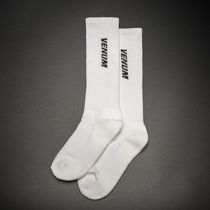 Venum Essential Over The Calf White/Black nogavice