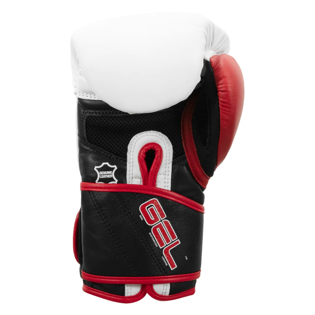 Title Professional Gel Series Black/White/Red rokavice za boks