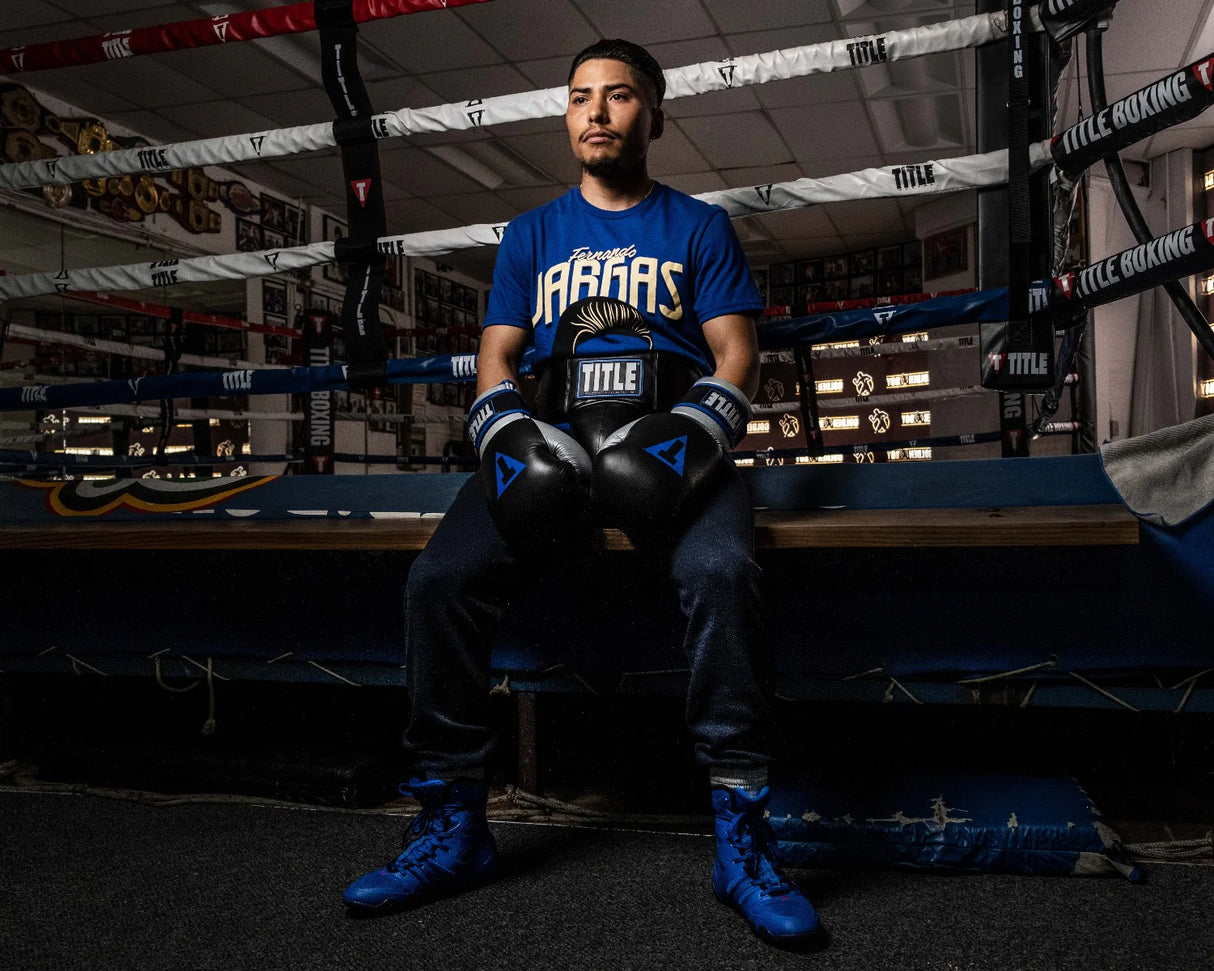 Title Platinum Perilous Black/Silver rokavice za boks