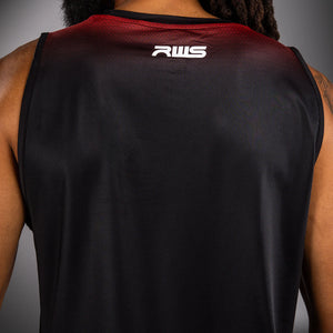 Venum x RWS 2.0 Dry Tech Black/Red Majica Brez Rokavov